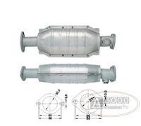 Catalizzatore DFC RENAULT R19 CHAMADE 1.7i 1721 cc 70 Kw / 95 cv F3N 89>96