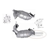 Catalizzatore DFC RENAULT SCENIC 1.9TD DCI 1870 cc 88 Kw / 120 cv F9Q 812 5/03>