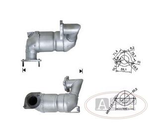 Catalizzatore DFC RENAULT VEL SATIS 2.2TD DCI 2188 cc 110 Kw / 150 cv G9T 4/02>