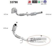 Catalizzatore DFC Seat Ibiza 1.2TSI 16V 1197 cc 66 Kw / 90 cv CJZC 5/15>