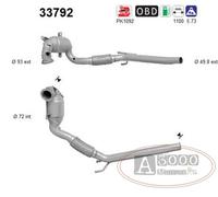 Catalizzatore DFC SEAT LEON 1.2i TSI 16V 1197 cc 63 Kw / 85 cv CYVA 1/13>