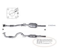 Catalizzatore DFC SEAT TOLEDO 1.6i 16V 1595 cc 77 Kw / 105 cv AUS 6/00>4/01
