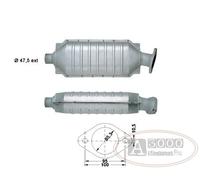 Catalizzatore DFC VOLVO V40 1.8i 16V 1731 cc 85 Kw / 115 cv B4184S >| Ch Nº20586
