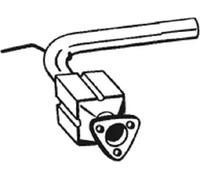 Bosal Convertitore catalitico 099-894 - Euro 2 per VW Transporter/California T4 1.9 1994-2002
