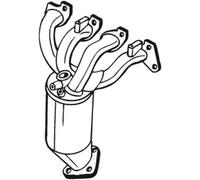 Catalizzatore Euro 4 090-157 BOSAL per OPEL ASTRA H Familiare ASTRA H CORSA C