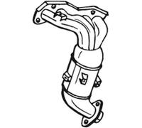 80 CV CATALIZZATORE PER NISSAN Micra IV K13K 1.2 KW 59 CV 80