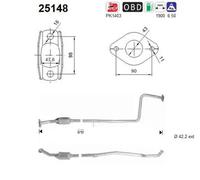 63 KW 86 CV CATALIZZATORE PER Mazda 2 DE, DH 1.3
