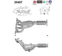 Catalizzatore Euro 5/Euro 6 20457 AS per FORD FIESTA VI B-MAX ECOSPORT B-MAX Van