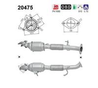 Catalizzatore Euro 5/Euro 6 20475 AS