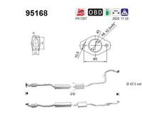AS 95168 Catalizzatore