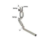 Seat Catalizzatore Gr.N e tubo sostituzione filtro antiparticolato Gr. N inox