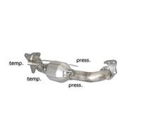 Catalizzatore Gr.N e tubo sostituzione Subaru Forester Mk3 (typ