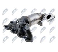 NTY Catalizzatore Cat Con gli Accessori Adatto A per Ford Fiesta V 1.3 Ka 1.3i