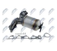 NTY Catalizzatore Cat Con gli Accessori Adatto A per Opel Meriva Astra H 1.6
