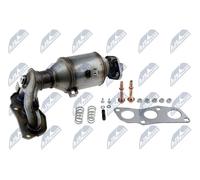NTY Catalizzatore Cat Con gli Accessori per Toyota Aygo 1.0 Citroën C1 107