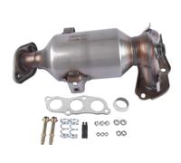 Catalizzatore Kit convertitore catalitico AP02 adatto per Citroen C1 adatto per Peugeot 107 adatto per Toyota Aygo 1.0 12V EURO 4/3 0342.K0,0342.K3,0342.K8,0342.L5 catalizzatore auto(EURO 4)