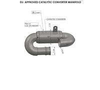Catalizzatore Leovince Triumph Trident 660/tiger Sport 16055