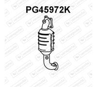 Catalizzatore marmitta catalitica VENEPORTE PG45972K per PEUGEOT 208 1.2