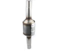 Catalizzatore Marmitta universale lunghezza 52 cm, convertitore catalitico per auto, sistemi di scarico ad alte prestazioni, ingresso/uscita 45-55 mm Catalizzatore Catalitico