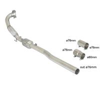 Catalizzatore metallico TT (typ 8J) 06>14 Coupe' 2.0TFSI (147kW) Quattro 06>