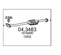 Catalizzatore Mts 04.3483