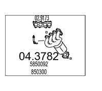 Catalizzatore Mts 04.3782