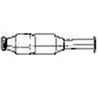 CATALIZZATORE PER ALFA 145 1.7i.e. 16V 1712 cc 129 cv 95 kw Cat 1994 -> 1996