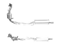 CATALIZZATORE PER Skoda Rapid 1.4 TSI 85 KW 122 CV Catalizzatore