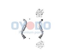 Catalizzatore per AUDI PORSCHE VW CAYENNE Q7 TOUAREG