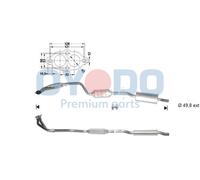 Catalizzatore per BMW 3