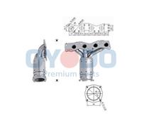 Catalizzatore per FIAT SUZUKI SEDICI SX4