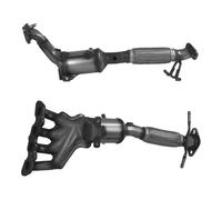 CATALIZZATORE PER Ford Focus II Turnier 1.6 Ti 74 KW 115 CV Catalizzatore