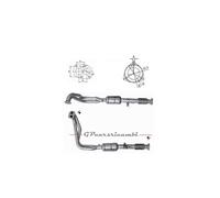 CATALIZZATORE PER LADA NIVA 1.7i 1690 cc 60 Kw /82 cv 21214 DAL 04>