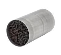Catalizzatore per Marmitta di Scarico, Catalizzatore per Tubo di Scarico per Ridurre il Rumore in Acciaio Inossidabile Universale per Moto (53 * 100 mm)