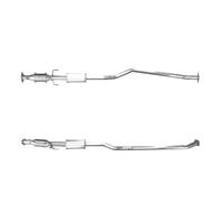 CATALIZZATORE PER Mazda 3 2.0 121 KW 120 CV Catalizzatore