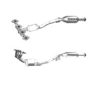 CATALIZZATORE PER Mercedes Classe A A 170 70 KW 116 CV Catalizzatore