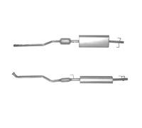 CATALIZZATORE PER Mercedes Sprinter 4-T Pianale Piatto 408 D 58 KW 79 CV Cata