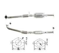 CATALIZZATORE PER MG-ROVER MG ZR 1.4i 16V 1396 cc 76 Kw/103 cv 14K4F4 >|ch 2D610