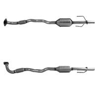 CATALIZZATORE PER Opel Corsa C Cass./Coda Spiov. 1.7 Di 16V 55 KW 65 CV Catal