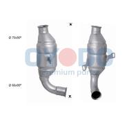 Catalizzatore per PEUGEOT 206