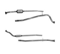 CATALIZZATORE PER Peugeot 406 1.9 TD 68 KW 90 CV Catalizzatore