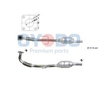 Catalizzatore per SEAT VW AROSA LUPO POLO