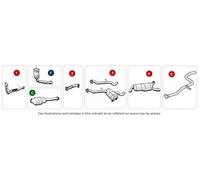 Catalizzatore PER Subaru Impreza Tre Vol 2.0 Turbo GT AWD 155 KW 211 CV