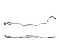 CATALIZZATORE PER Toyota Yaris 1.33 VVT-i 73 KW 100 CV Catalizzatore