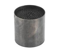 Catalizzatore per Tubo di Scarico per Moto Catalizzatore per Silenziatore di Scarico Centrale Anteriore in Acciaio Inossidabile Universale per Moto (48 * 50 mm)