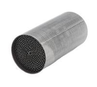 Catalizzatore per Tubo di Scarico, terminale scarico auto, silenziatore moto Catalizzatore per Silenziatore di Scarico Ad Alta Resistenza per Moto (48*100 mm)