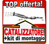 Catalizzatore per VW CADDY III GOLF V VI PLUS JETTA TOURAN 1.6 anche Multifuel