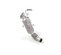 BMW Catalizzatore metallico 200cpsi Gr.N inox con rimozione filtro OPF / GPF.