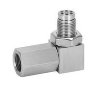Catalizzatore Scarico Sensore Ossigeno Posteriore Distanziatore 90 Gradi Mini Catalizzatore Lambda O2 Adattatore CEL Fix, M18 * 1.5 Universale Sensore particolato PM NOx