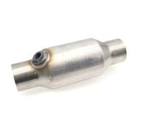 Catalizzatore Sistemi di scarico con convertitore catalitico universale per auto da 2" a 400 celle, lunghezza marmitta, motore in acciaio inossidabile da 11". Convertitori catalitici per auto